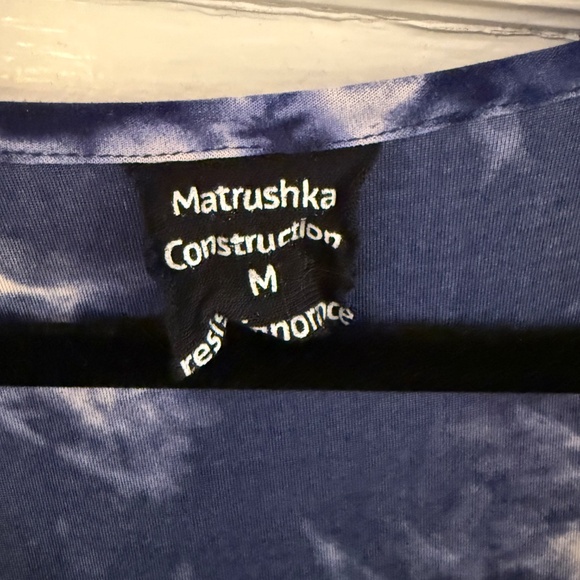 Matrushka Construction Tie-Dye Dress in Medium - Picture 2 of 3